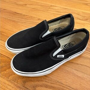 Black Platform Vans